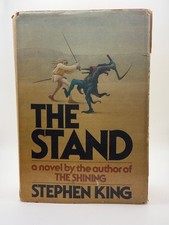 The Stand Stephen King Hardcover Doubleday Dust Jacket 1978 Novel Vintage Horror picture