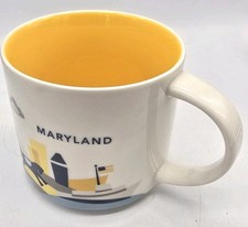NWT Coffee Mug Starbucks Maryland You Are Here Collection   picture