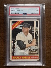 1966 Topps Mickey Mantle #50 PSA 1 picture