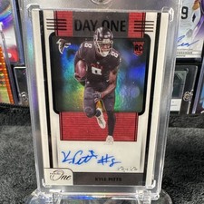 2021 Panini One Kyle Pitts Day One Rookie RC On Card Auto 1/1 One of One #107 picture