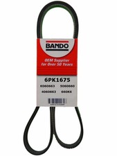 Bando 6PK1675 Accessory Drive Belt For Select 97-23 Buick Lexus Pontiac Models picture