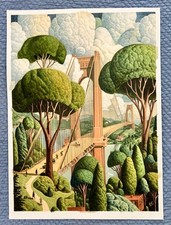 Easton Cain Original Watercolor Painting 