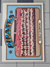 Pittsburgh Pirates ⭐ 1972 Topps #1 ⭐ SHARP picture