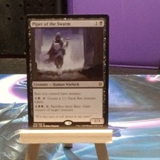 Wizards of the Coast MTG Piper of the Swarm Regular EN ELD Black Rare 1/3 1B picture