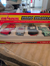 Majorette Exotic Europeans 5 Car Diecast Set Action Moving Parts Age 17+ picture