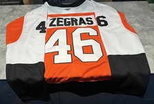 NWT Fanatics Trevor Zegras Philadelphia Flyers Jersey Size 52 Large picture