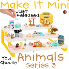 MGA Miniverse Make It Mini ANIMALS SERIES 3 | NEW JUST RELEASED Open| You CHOOSE picture