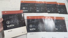 LIFEPAC AOP Math 7th Grade 7 BOOKS  + teacher manual - NEW picture