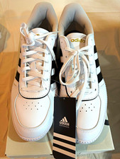 Adidas Breaknet women’s Low Top Athletic Sneakers White/Black Lace-Up Standard picture