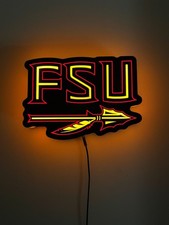 FSU Florida State Seminoles Spear , 3D Printed LED Light Box | Night Light picture