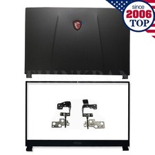 New MSI GP75 GE75 GL75 Raider 8RE 8RF 10SF MS-17E1 LCD Back Cover+Bezel+Hinges picture