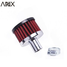 Crankcase Breather Filter Clamp On Round Chrome 3/4