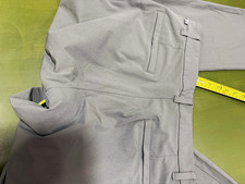 Lululemon ABC Men’s Gray Slim Straight Stretch Twill Flat Front Pants 36 picture