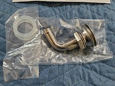 NEW ATTWOOD Stainless 90° Thru Hull Flush Mount Fuel Tank Vent, 5/8 Barb 66032-1 picture