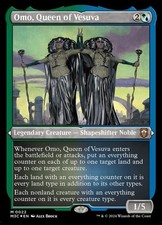 Omo, Queen of Vesuva 0145 Thick Stock Foil Modern Horizons 3 MTG Near Mint picture