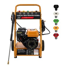 Gas Pressure Washer 3950 PSI 2.6 GPM 6.5HP Gas Power Washer with 5 Nozzle Set picture