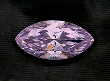 Two 15x7 Marquise Lavender Lilac Cubic Zirconia CZ Gem Stone Gemstone 15mm x 7mm picture