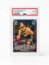 2024-25 Panini Donruss Optic - Mythical Stephen Curry #16 Psa 8 Case Hit picture