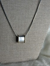 Vintage Silpada HS589 Sterling Silver Slide Pendant Retired .925 picture
