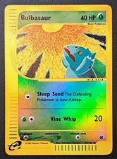Bulbasaur 95/165 Reverse Holo - DMG/Crease - Expedition 2002 Pokemon TCG English picture