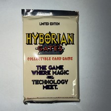 1995 Hyborian Gates Boris Vallejo Fantasy Art Sealed Booster Pack Cards picture