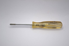 Snap On SDDP204 No.1 Vintage  Phillips Amber Hard Plastic Handle Screwdriver y-1 picture