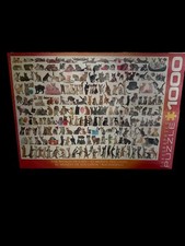 EuroGraphics The World of Cats Jigsaw Puzzle 1000 Piece Brand New Sealed picture