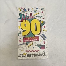 Trivia Game Hella 90’s Pop Culture Complete 1990s Theme Party Family Fun  picture
