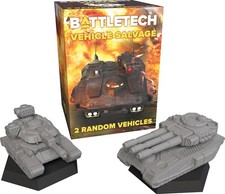 Battletech Minis Battletech: Salvage Box - Battlefield Support Blind Box Displa picture