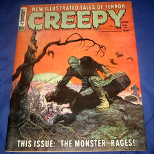 CREEPY #10  (Warren) Frazetta /  BIG HALLOWEEN MONSTER MAG SALE picture