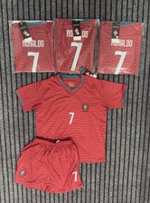 Soccer sets, $32.5 each set (jerseys with shorts), size chart in the pictures picture