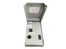 Midwest GE1LM032SS Recreational Vehicle Power Outlet Panel W/Meter Base picture