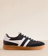 Gola Cyclone Leather Sneaker Women’s Black CLB743BW Size 8 New picture