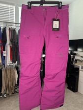NWT Burton G Elite Cargo PT Women’s Snow Pants XL Vivid Viola Waterproof picture