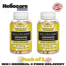 2 Packs Heliocare Advanced Nicotinamide B3 Skin Health 120 Capsules Exp: 07/2027 picture
