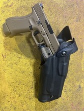 Safariland 6360 Lev3 Holster Glock 17 19 19x 20 21 22 23 w/ Light RH, STX PLAIN picture
