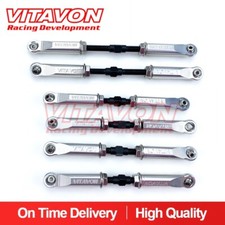 Vitavon Toe link Front Upper Link Rear upper Link for Traxxas Sledge Silver picture