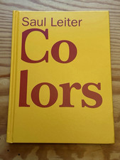 Saul Leiter, Colors - Photobook, Stourdzeyork - Hardcover,  Good picture