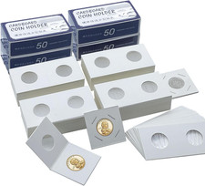 200 PCS Premium Coin Flips 2 X 2 Coin Collection Supplies for Small Dollar | picture
