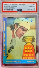 1991-92 UD-Award Winners💥Holograms💥Wayne Gretzky #AW1💥PSA  NM-MT 8 Bright  picture