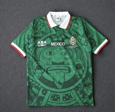 Mexico 1998 Vintage Jersey World Cup Retro New Mens Rare Ships Today picture