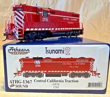 Athearn Genesis HO.Central California Traction GP18 DCC & Tsunami 2 Sound picture