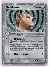 Clefable ex 106/112 Holo EX Rare FireRed & LeafGreen Pokemon Holo Lightly Played picture