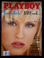 September 1997 issue of Playboy magazine featuring a cover appearance by Jenny M picture