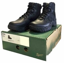 Danner Scorch Side-Zip Mens Black 6” Dry Waterproof Hiking Boot w Polishable Toe picture