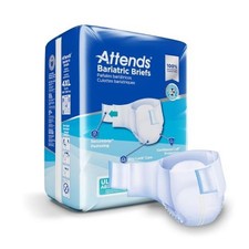 Attends Bariatric Briefs Adult 4XL 70-106