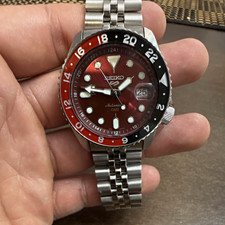 Seiko 5 Sports Automatic GMT Red Passion picture