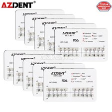 AZDENT Dental Orthodontic Metal Brackets Braces Standard Roth.018 Hooks 3-4-5 picture