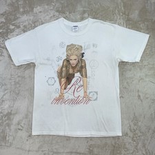 Vintage 2004 Madonna Reinvention Los Angeles Concert Tour T-Shirt Mens Size L picture