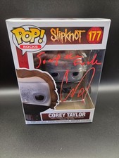 Corey Taylor Signed Slipknot Funko Pop 177 Autograph Stone Sour Beckett Witness picture